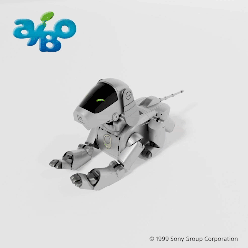 AIBO ERS-110 限定3Dデジタルアイテム　#1